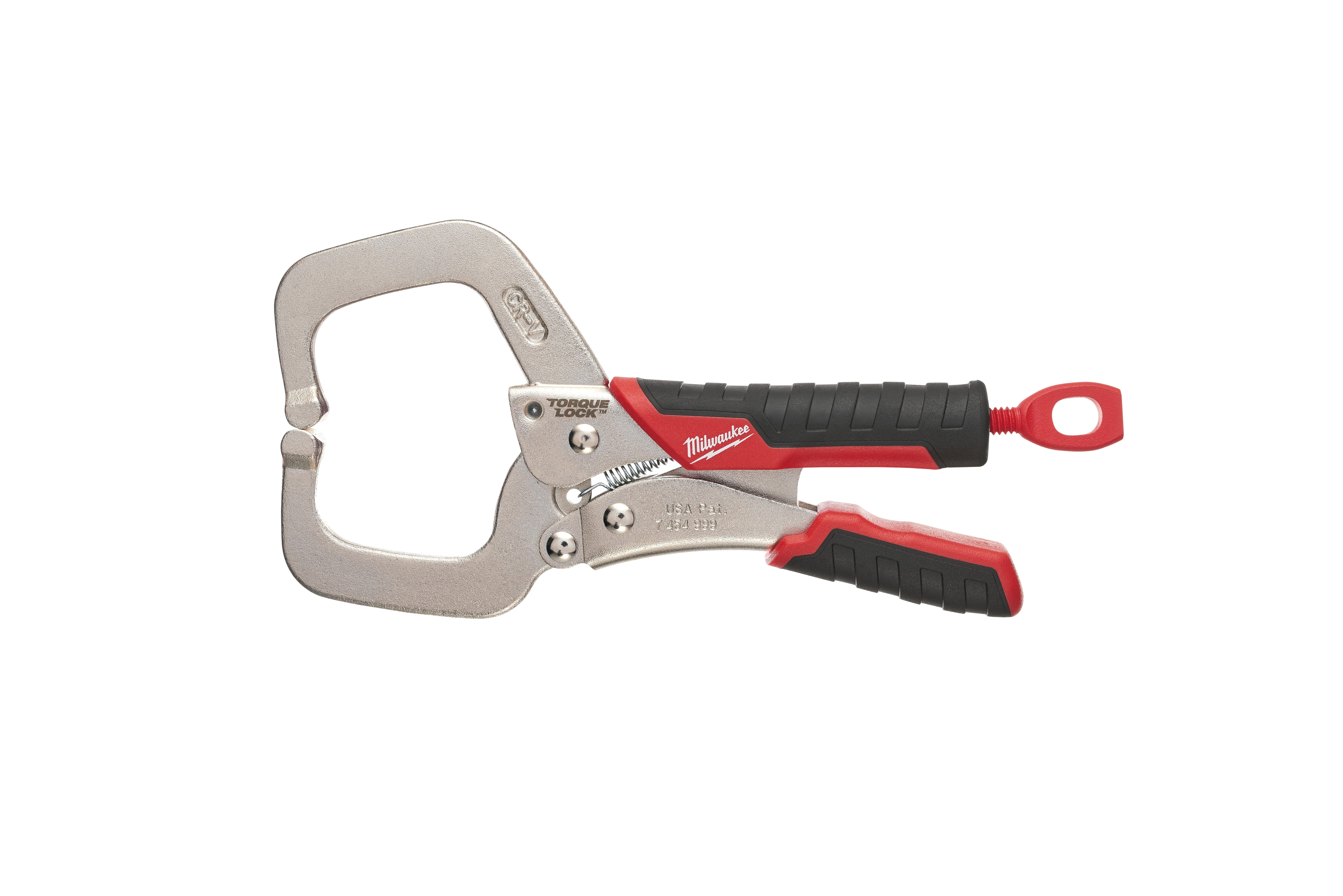 Milwaukee® TORQUE LOCK™ 48-22-3632 Gripped Regular Locking C-Clamp, 2 in Jaw Opening, Forged Alloy Steel